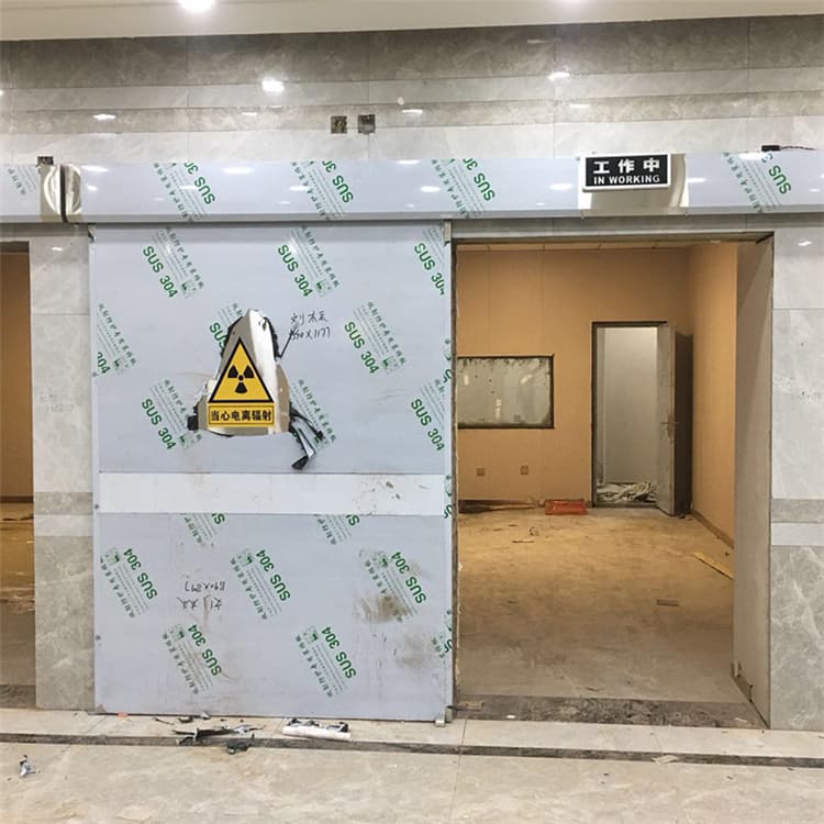 三亚双扇电动防护铅门